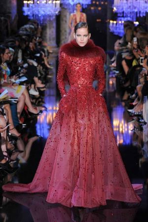 Elie Saab Fall 2014 couture collection